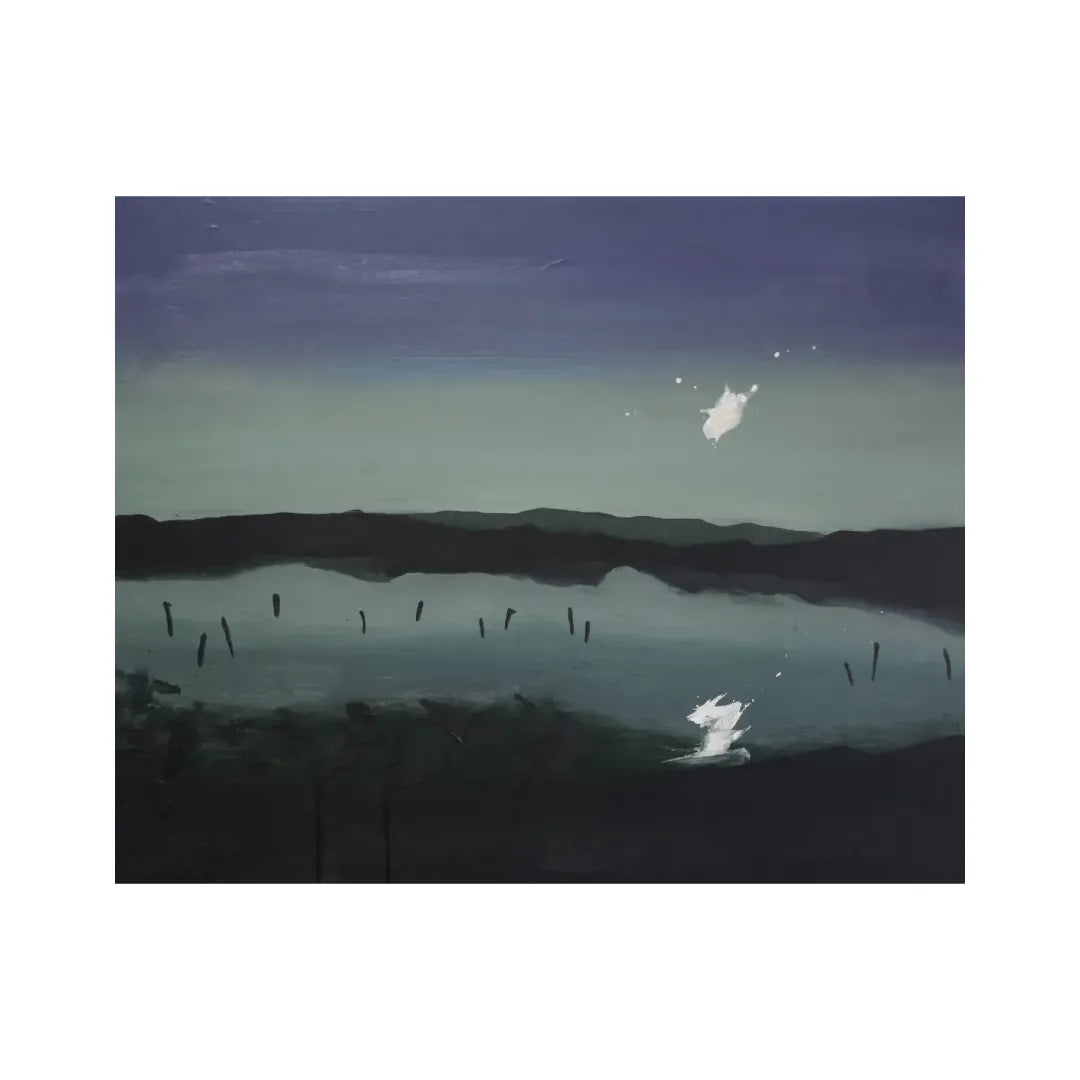 “ぼやけた目に明かり”